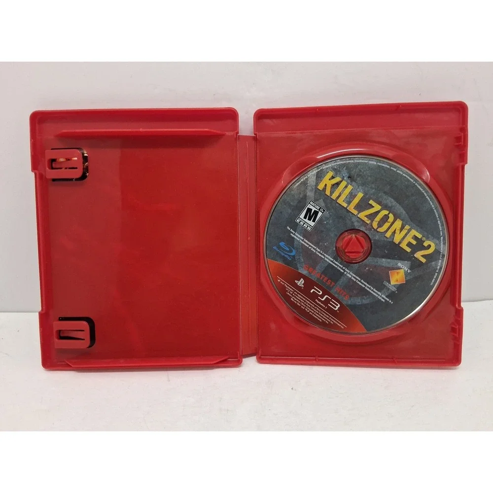 Killzone 2 Sony PS3 PlayStation 3 Greatest Hits Red Case First Person Shooter